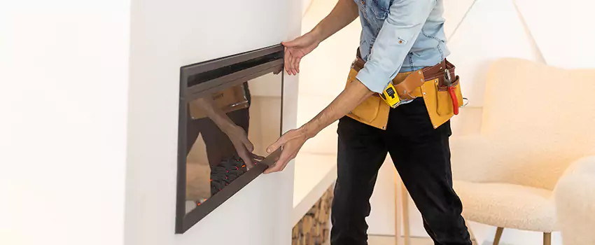 Metal Fireplace Installation in Riverside, Ohio