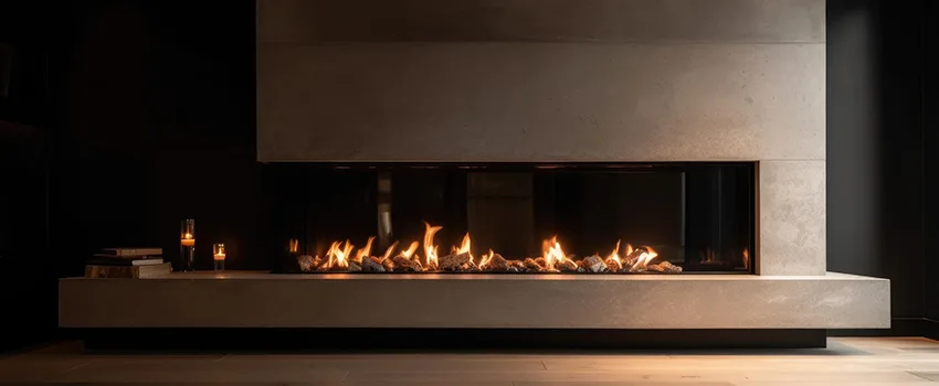 Gas Fireplace Ember Bed Design Services in Riverside, Ohio