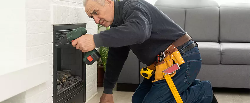 New Indoor Fireplace Installation in Riverside, Ohio