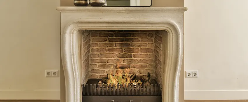 Vintage-style Fireplace Redesign in Riverside, Ohio