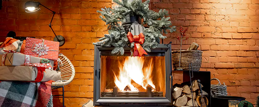 Travis Industries Linear Gas Fireplace Installation in Riverside, Ohio