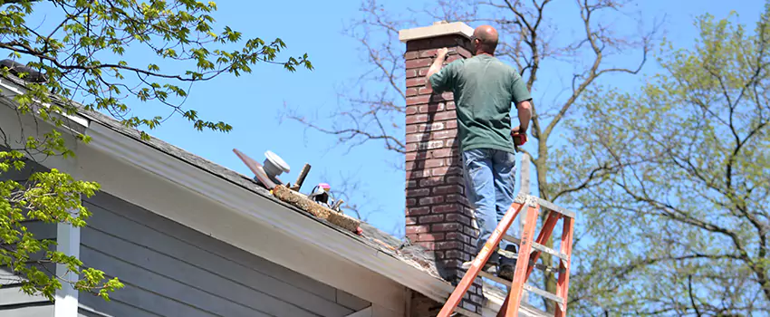 Vinyl and PVC Chimney Flashing Installation in Riverside, OH