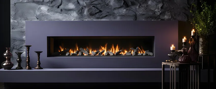 Ember Bed for Ventless Gas Fireplace in Riverside, OH