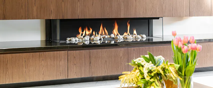 Double-height Fireplace Design Refurbishment in Riverside, Ohio